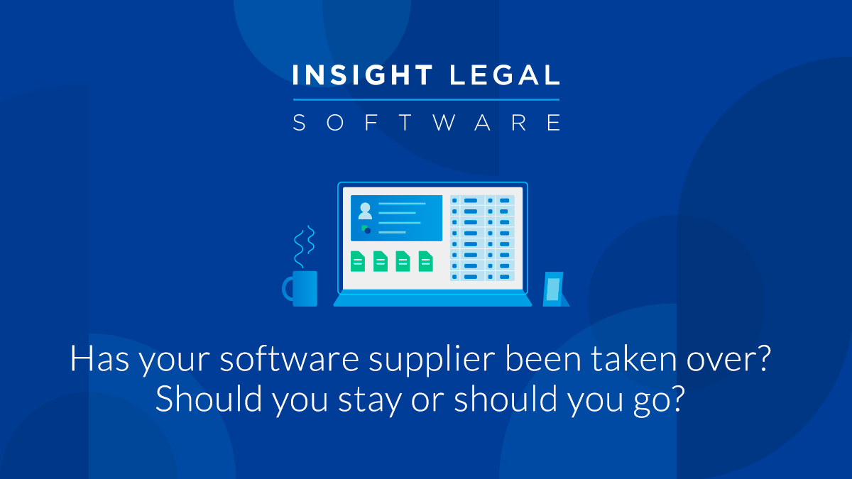 Has your software supplier been taken over? Should you stay or should you go?