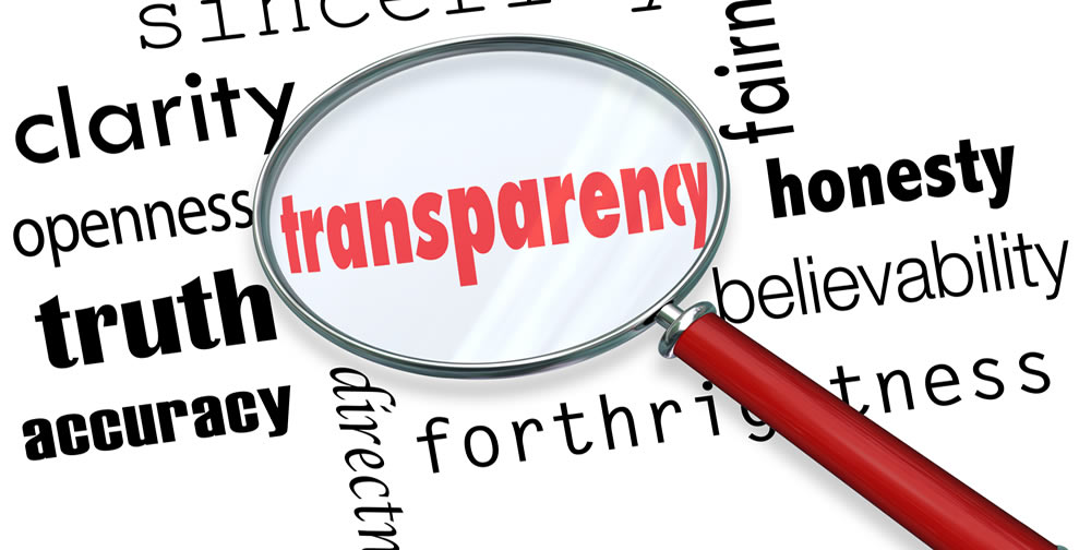 10 Top tips for turning Transparency into Positivity for your Firm