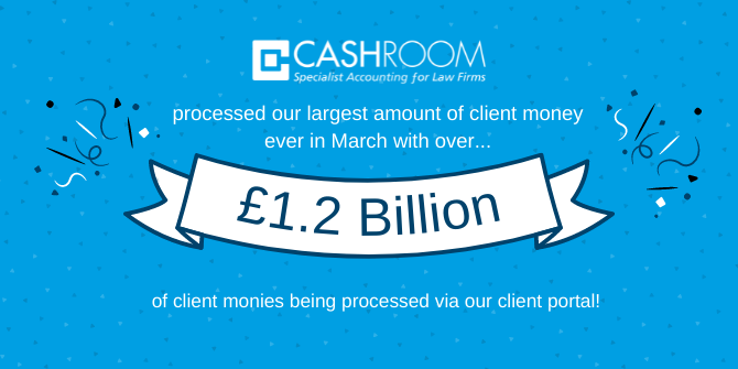 A Billion Pound Month at Cashroom